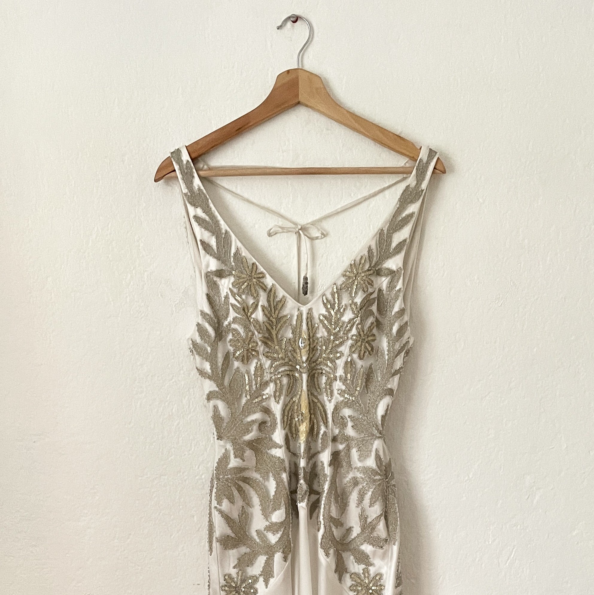 Vestido Pedrería Floral